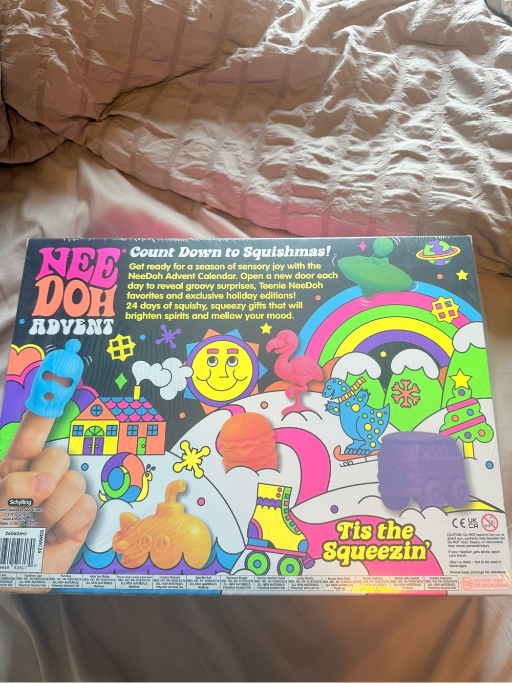 Advent Kids Toy - Colorful Multicolor Squishies